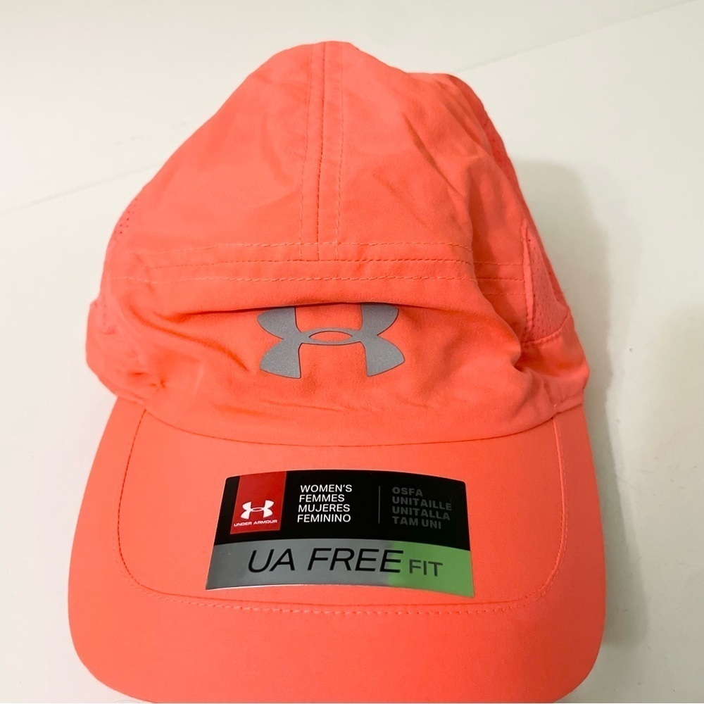 Under Armour Women Free Fit Hat Adjustable Running Cap UA